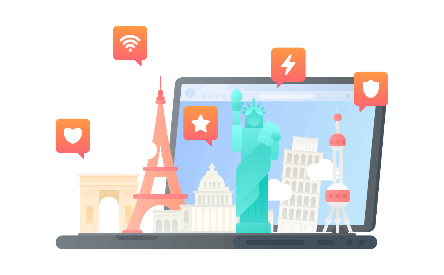 在伊朗连接到中国的加速器 - 返华VPN